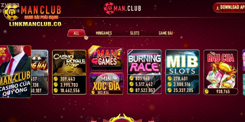 Giới thiệu Manclub dành cho người chơi