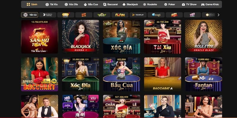Đa dạng trò chơi hấp dẫn có sẵn tại chuyên mục